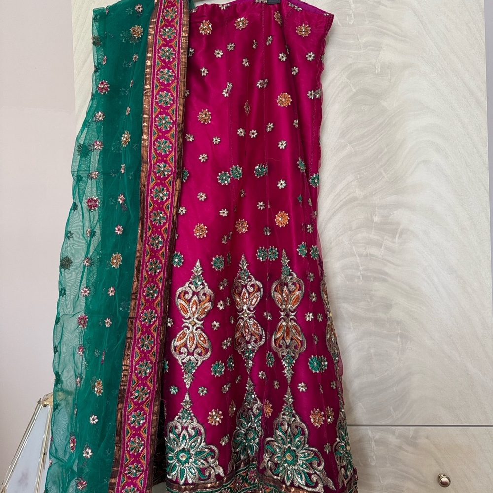 Elegant women wedding or any event lehanga